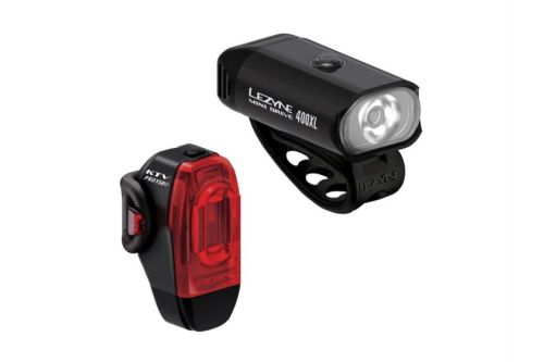 Zestaw Lampek Rowerowych LEZYNE MINI DRIVE 400XL / KTV DRIVE PRO+